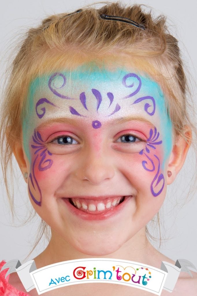 Maquillage de petite princesse - Tutoriel de maquillage des enfants 
