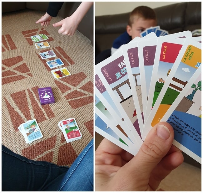 Quiz pour enfants contre les parents - Jeux de cartes amusants pour