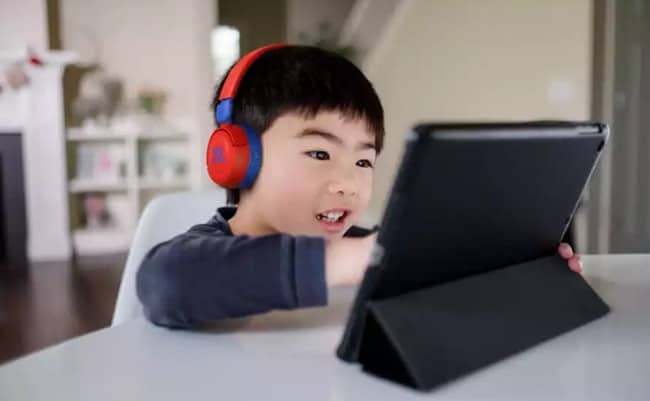 Casque Audio Enfant, Casque Filaire Avec Micro Pour Enfants, Serre