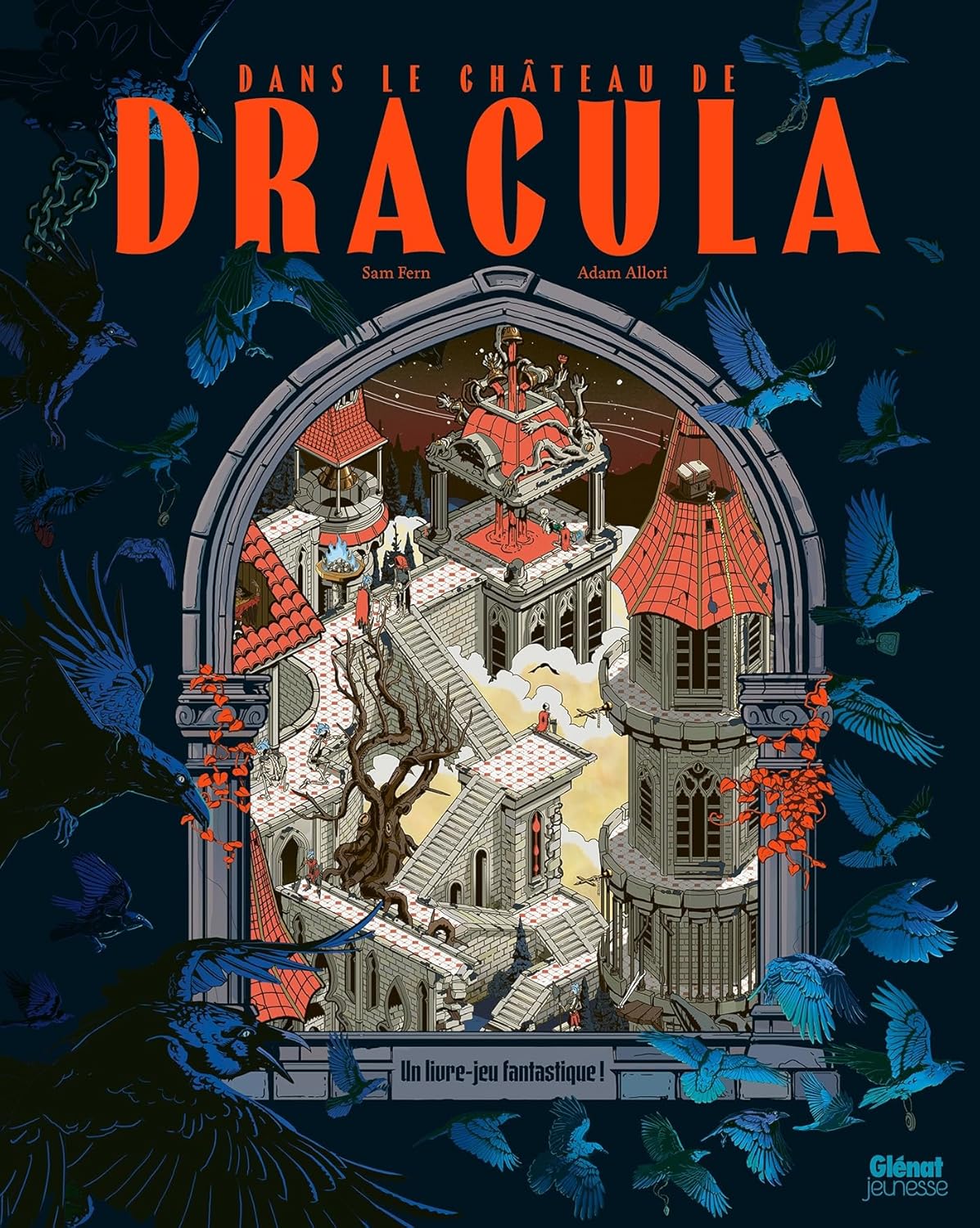 livre-jeu dans le chateau de dracula