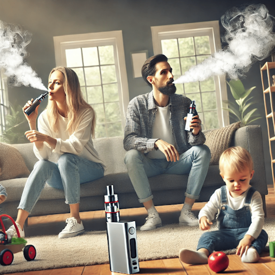 vapotage passif enfant