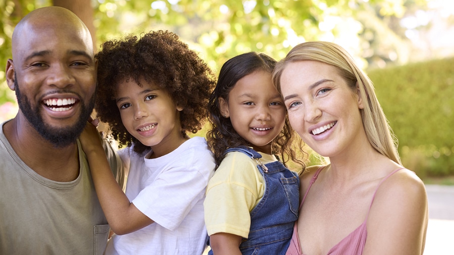 divorce couple mixte avec enfants