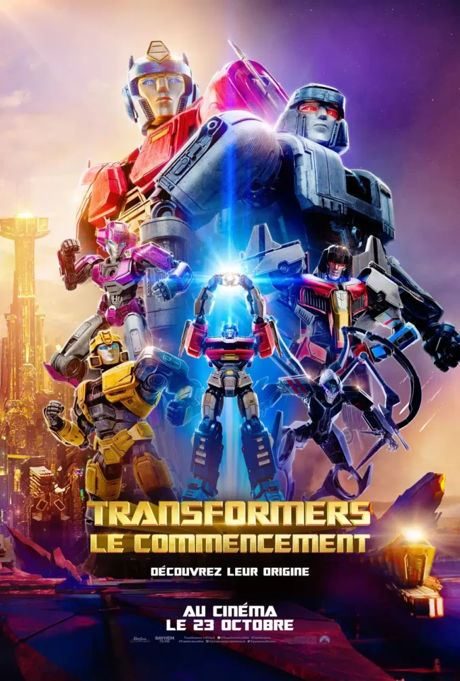 transformers le commencement film animé avis