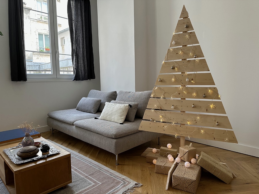 tuto sapin de noël en bois de palette