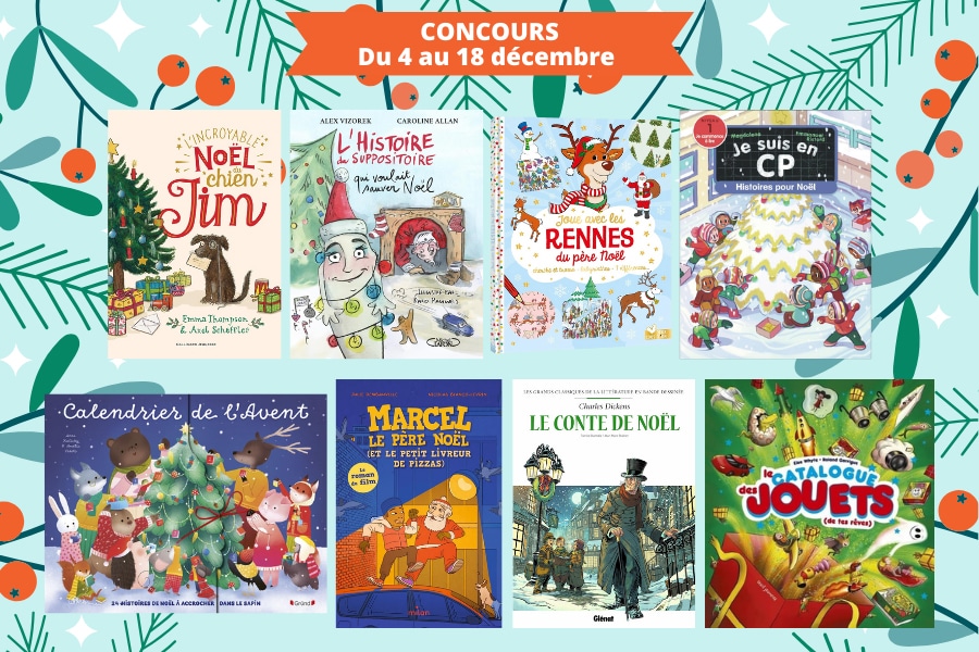 concours livres Noël pour enfants