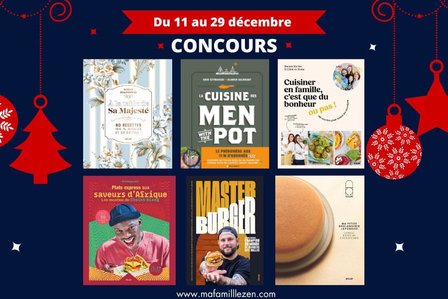 concours livres de cuisine mafamillezen