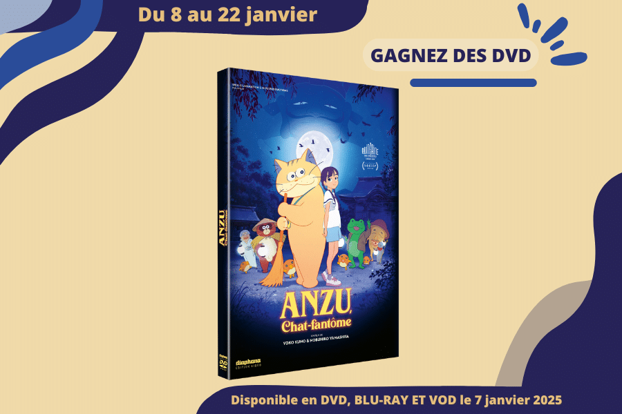 concours DVD Anzu chat fantome