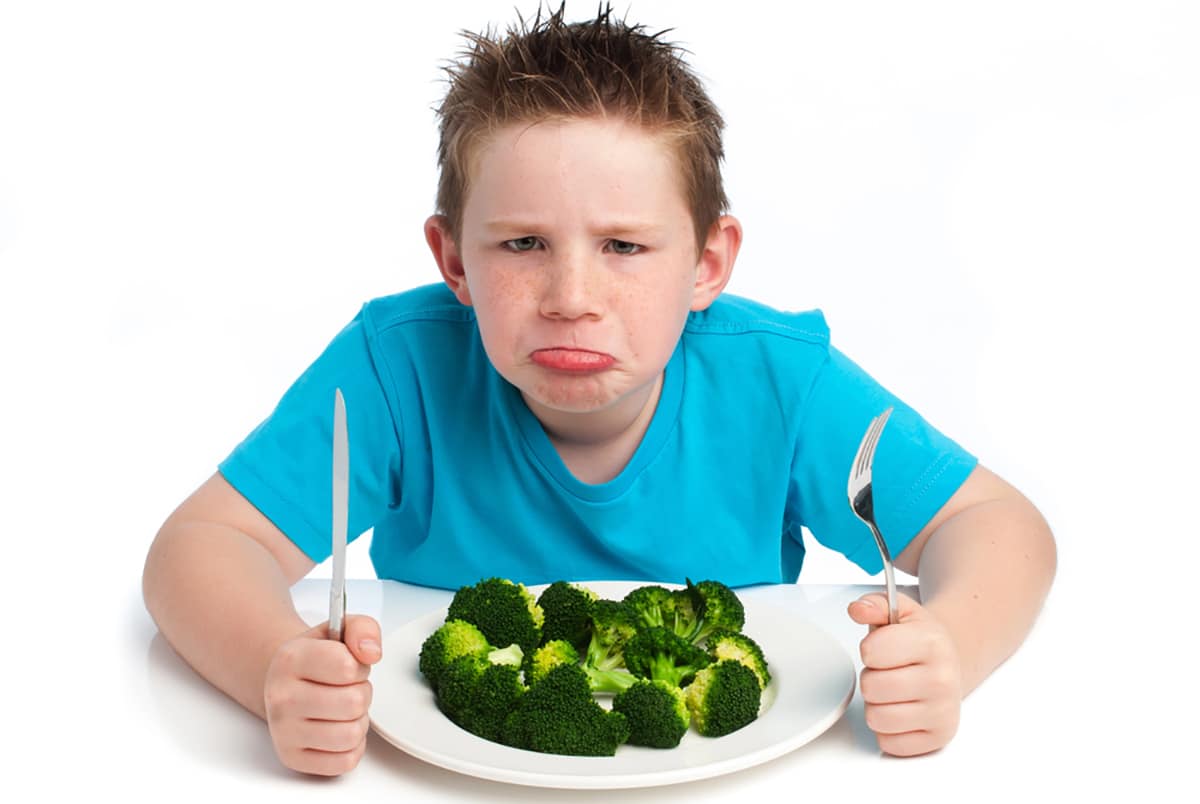 mon enfant refuse de manger des légumes